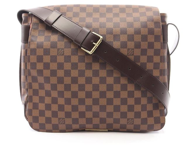 Borsa a tracolla Louis Vuitton Bastille Marrone Damier ebene