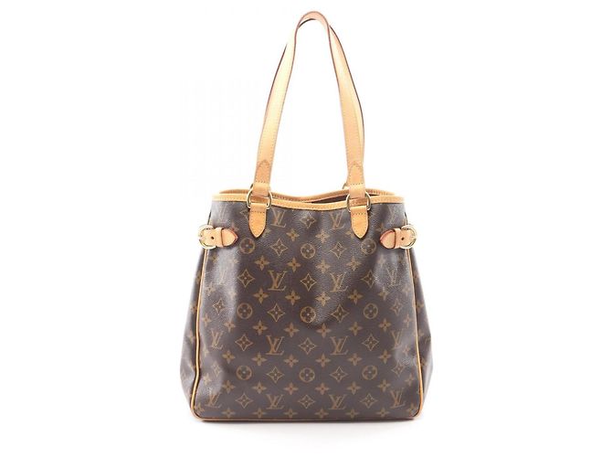 Borsa Tote Verticale Batignolles Louis Vuitton Marrone