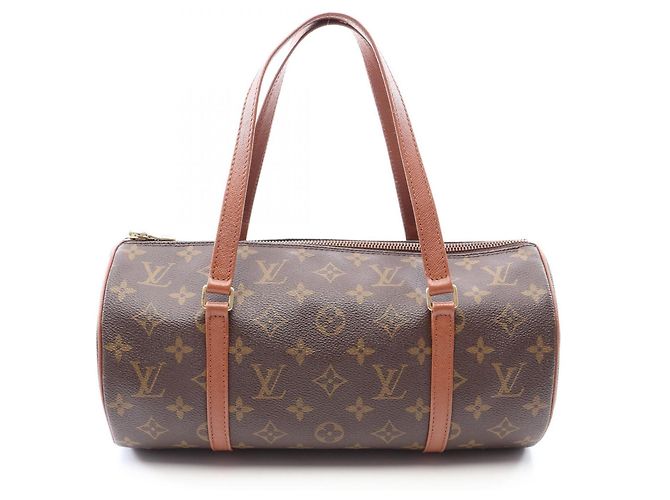 Bolsa de mão Louis Vuitton Papillon 30 Marrom