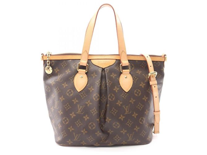 Sac à main Louis Vuitton Palermo PM Monogram Marron