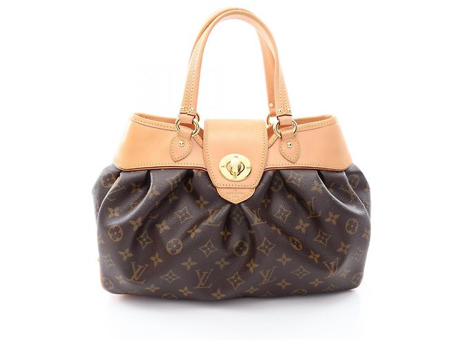 Borsa a mano Louis Vuitton Boetie PM Monogram Marrone