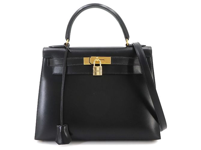 Hermès Borsa Hermes Kelly 28 Nero