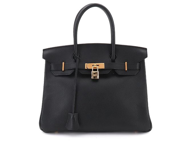 Hermès Borsa Hermes Birkin 30 Nero