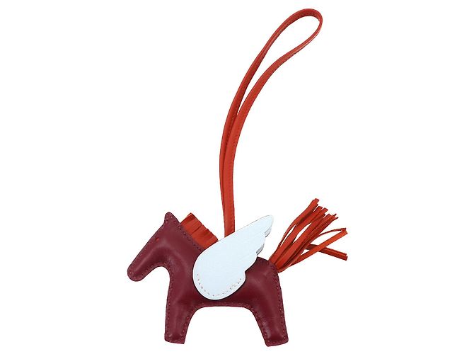 Hermès Hermes Rodeo Pegasus PM Handbag Charm Rouge 