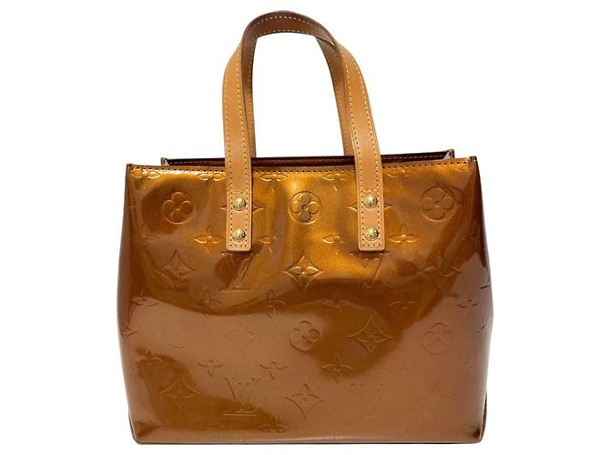 Bolso Louis Vuitton Lead PM Monogram Vernis Bronce