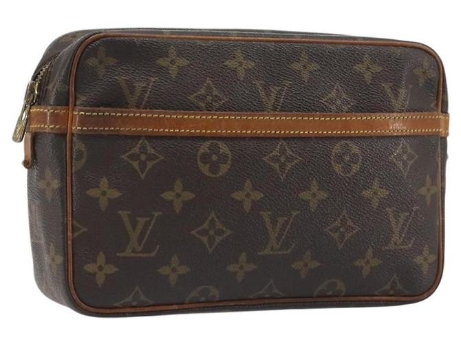 LOUIS VUITTON Monogram Compiegne 23 Clutch Bag M51847 LV Auth 195039 Monograma