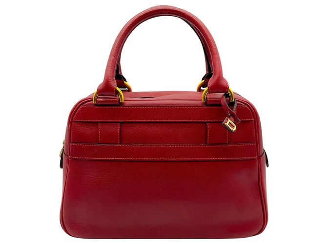Borsa Parole Delvaux in pelle rossa Rosso