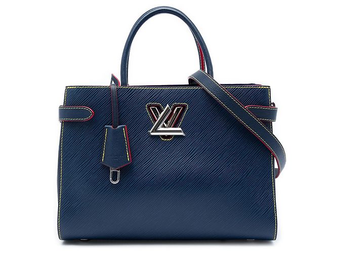 Borsa Louis Vuitton Epi Twist Blu