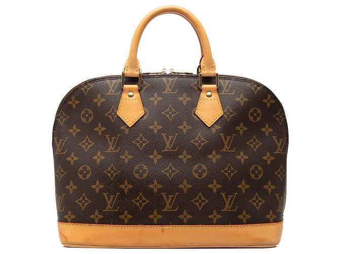 Borsa Louis Vuitton Monogram Alma PM Marrone