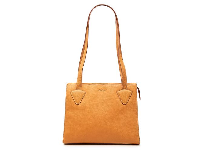 Tote em couro LOEWE amarelo