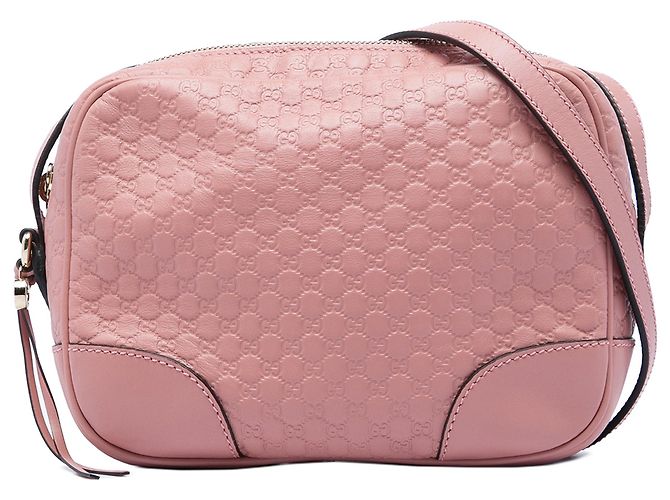 Borsa a tracolla Gucci Bree Microguccissima Rosa