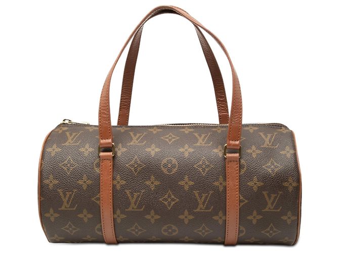 Borsa a mano Louis Vuitton Monogram Papillon 30 Marrone