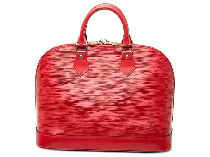 Borsa Louis Vuitton Epi Alma PM rossa Rosso