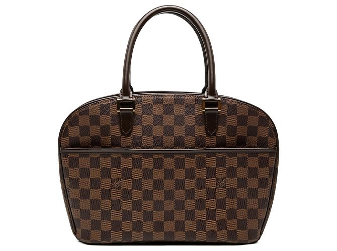 Louis Vuitton Damier Ebene Sarria Horizontal Handtasche Braun