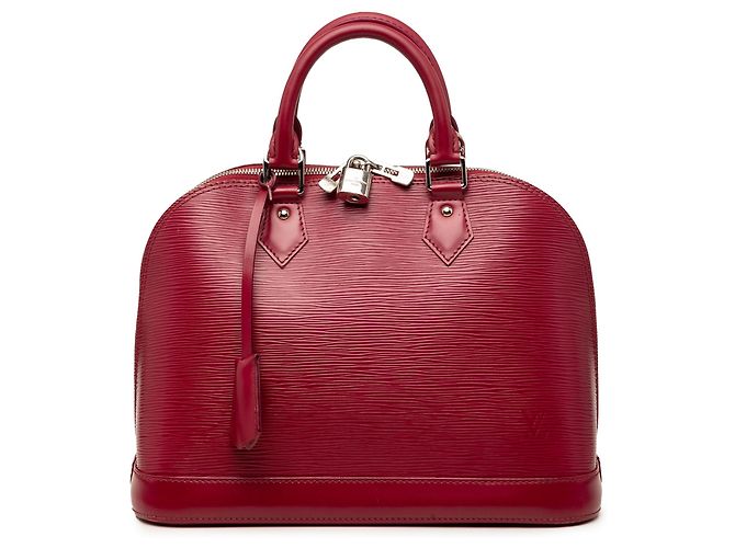 Borsa Louis Vuitton Epi Alma PM rossa Rosso