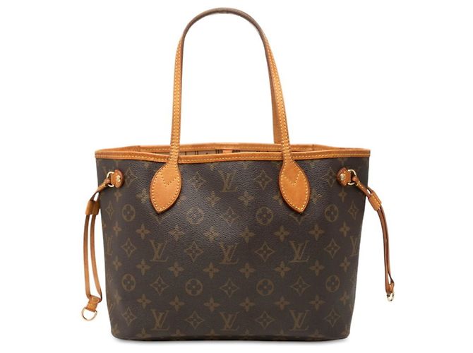 Bolsa Louis Vuitton Monogram Neverfull PM Marrom