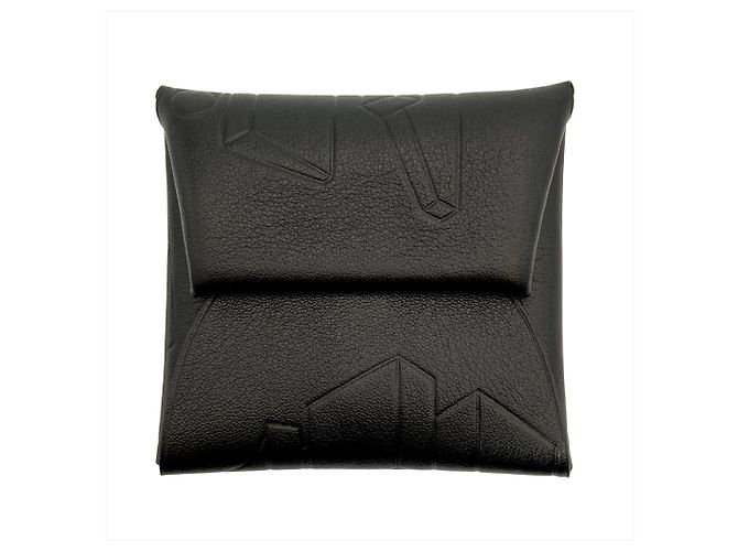 Hermès Hermes Bastia Coin Case in Swift Leather Black