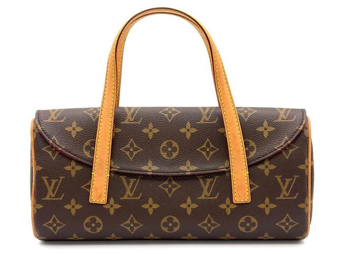 Sac à main Louis Vuitton Sonatine Marron Monogramme