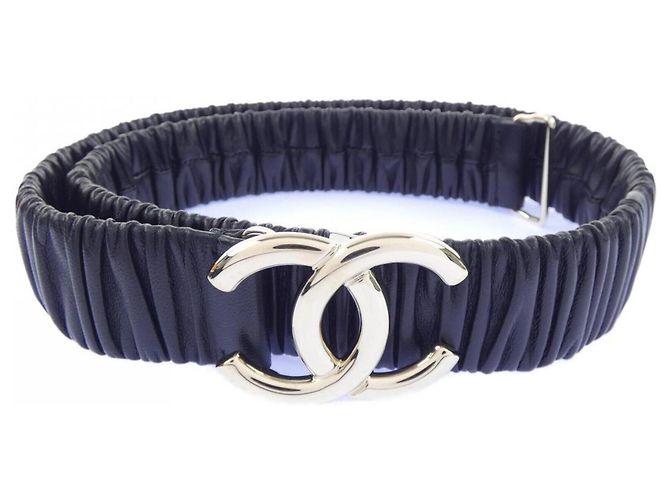 Chanel Standard Black Belt