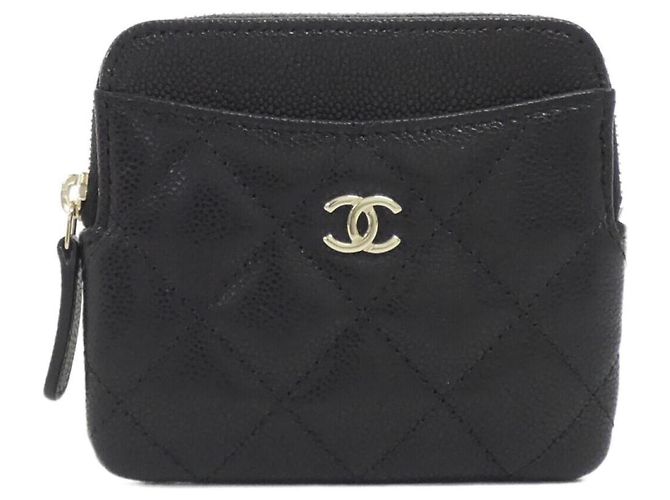Portamonete Chanel Timeless Classic Line Nero