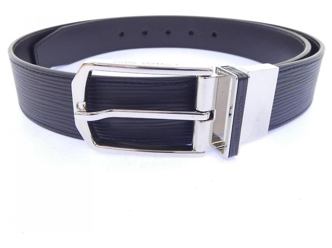 Louis Vuitton Ceinture Slender Reversible Belt Brown Black