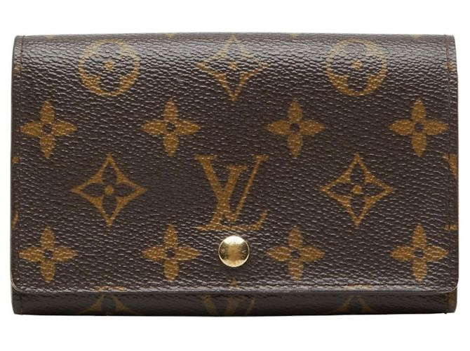Carteira Longa Louis Vuitton Monogram Marrom