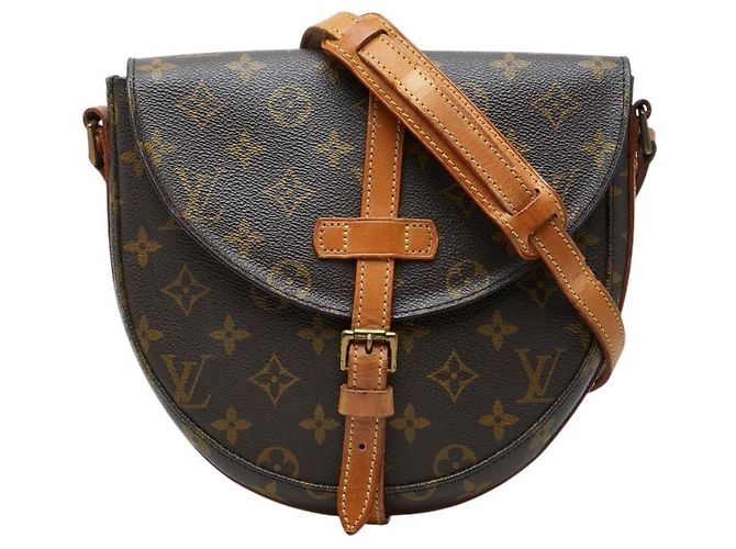 Bolsa de Ombro Louis Vuitton Monogram Chantilly MM Marrom