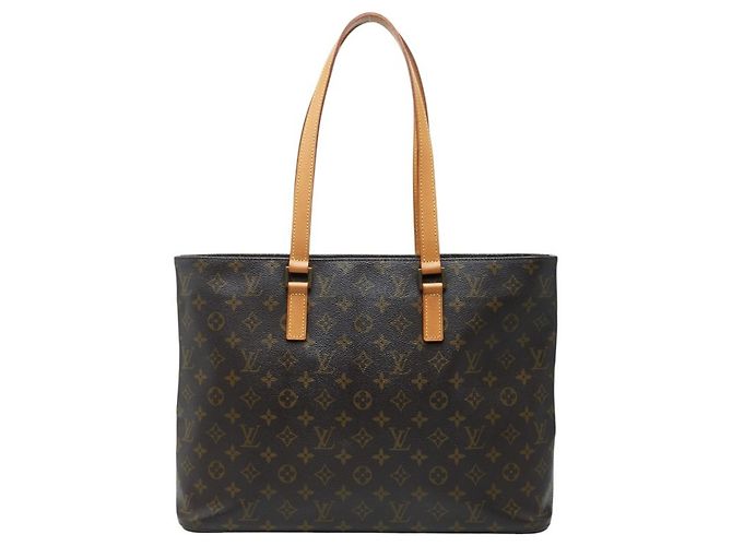 Sac cabas Louis Vuitton Monogram Luco Marron