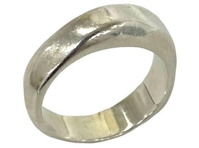 Tiffany & Co Anello Tiffany Vintage Knife Edge Argento