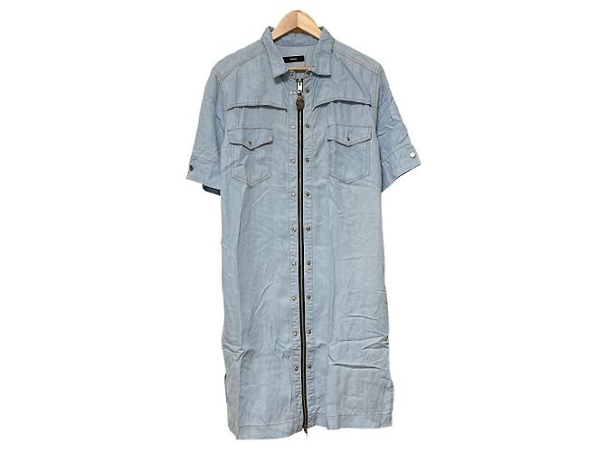 Autre Marque DIESEL Kleid Blau Hellblau