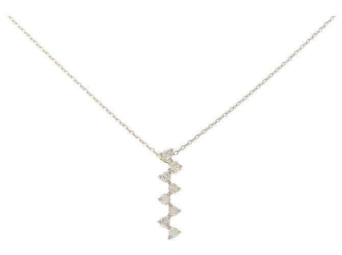 Autre Marque Collana di diamanti Au750 Rosa