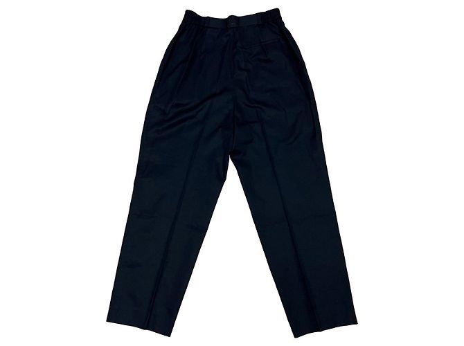 Pantaloni in cotone Christian Dior Nero