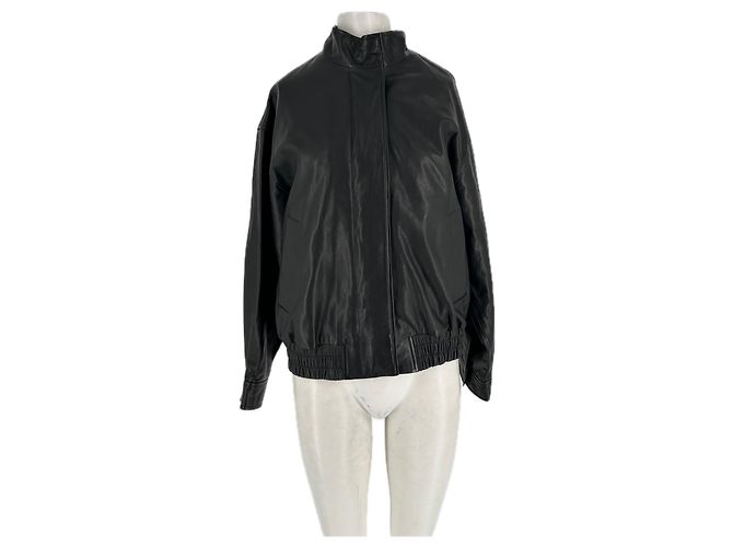 Autre Marque GANT Lederjacke schwarz
