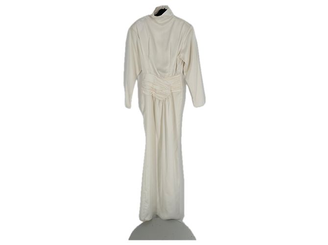 Autre Marque Weißes Maxikleid
