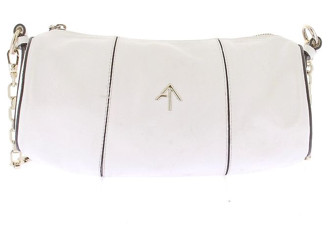 Autre Marque Bolso "Cylinder" Blanco