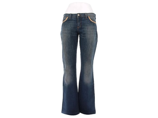 Dolce & Gabbana Vaqueros azules con estrellas 
