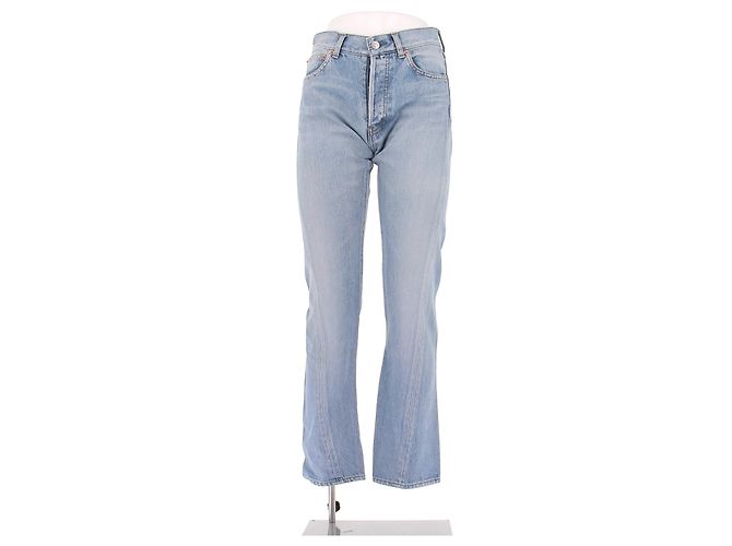 Vaqueros Balenciaga de algodón azul