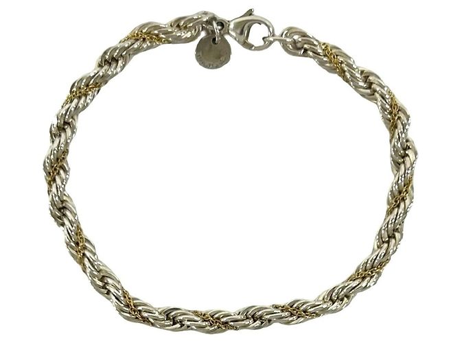 Tiffany & Co Bracciale Tiffany Twist Rope Argento D'oro