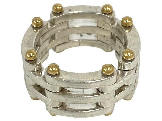 Bague Tiffany Gate de Tiffany & Co. Argenté Doré