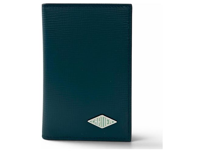 Cartier Leather Card Case Dark green