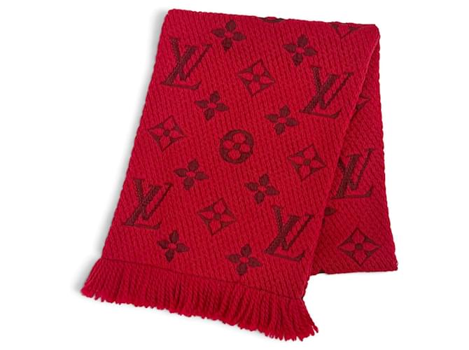 Stola Louis Vuitton Ruby Monogram Rosso 