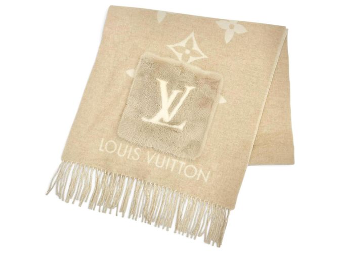Stola in cashmere e seta Louis Vuitton Beige