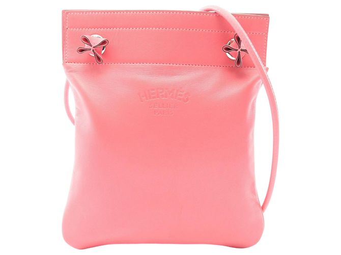 Bolsa Hermès Mini Swift Aline Rosa