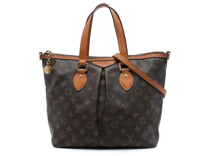 Louis Vuitton Brown Monogram Palermo PM Marron