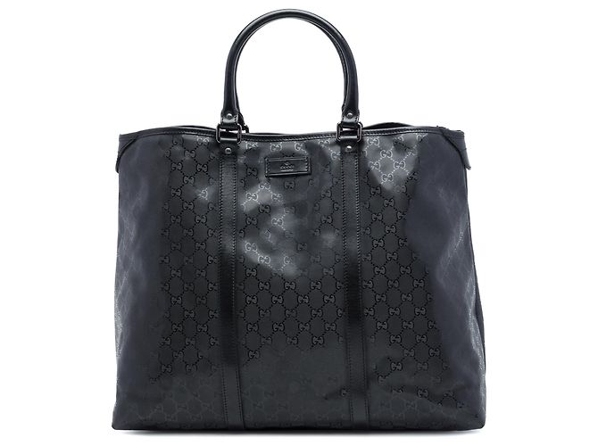 Gucci Black GG Imprime Weekender