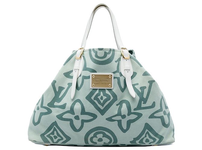 Louis Vuitton Green Monogram Tahitienne Cabas GM Verde
