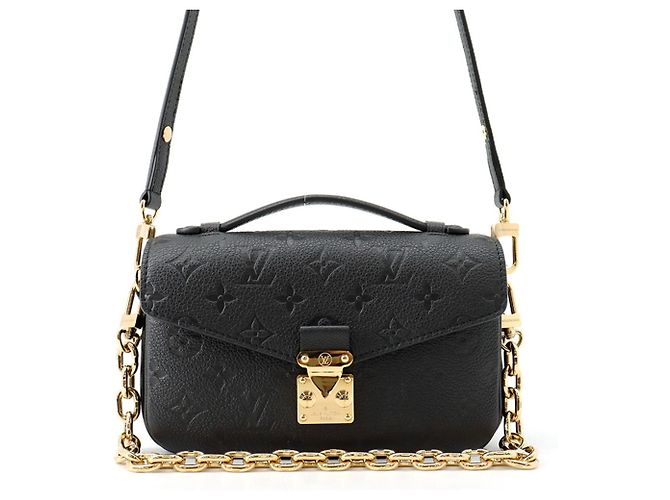 Louis Vuitton Monogram Empreinte Pochette Métis EW Nero