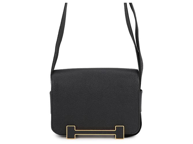Hermès Bolso de hombro Hermes en Chevre Mysore negro