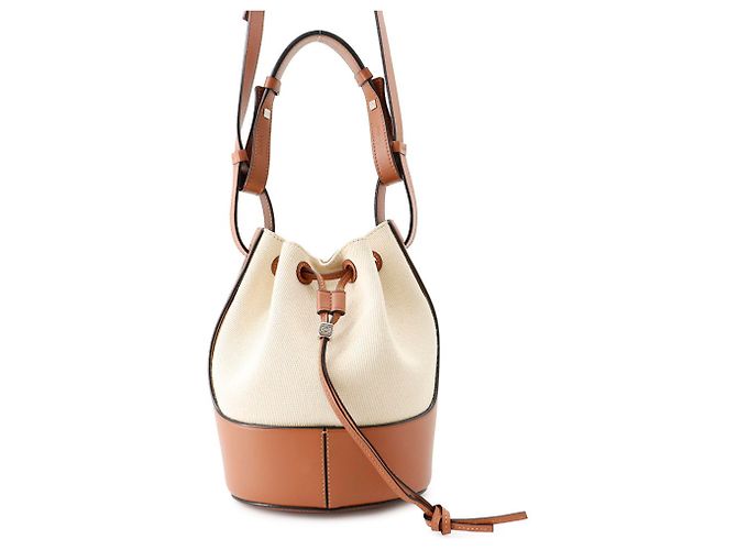 Sac à main épaule Loewe Balloon Marron