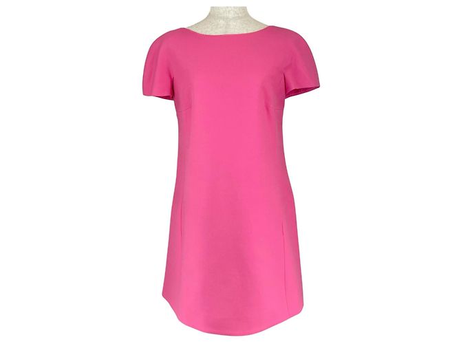 Valentino Wollkleid Pink